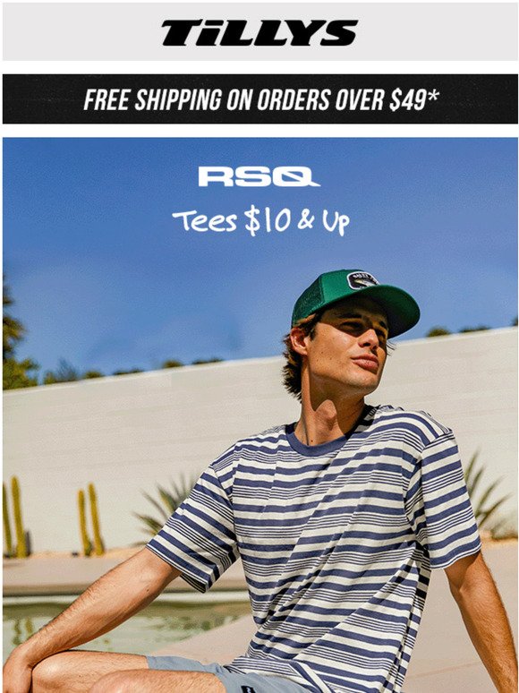 How much does tillys charge for shipping?