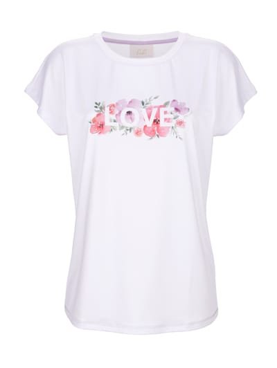 Shirt mit floralem Aquarelldruck