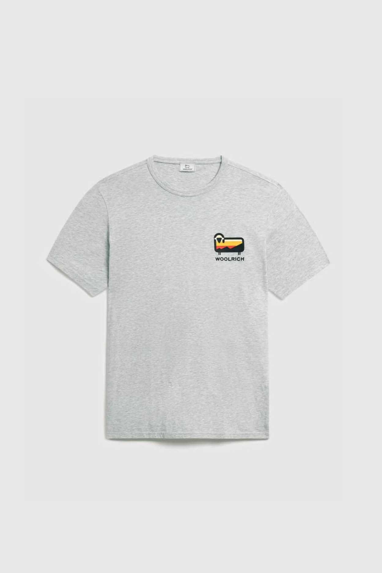 T-shirt with multicolor Sheep logo