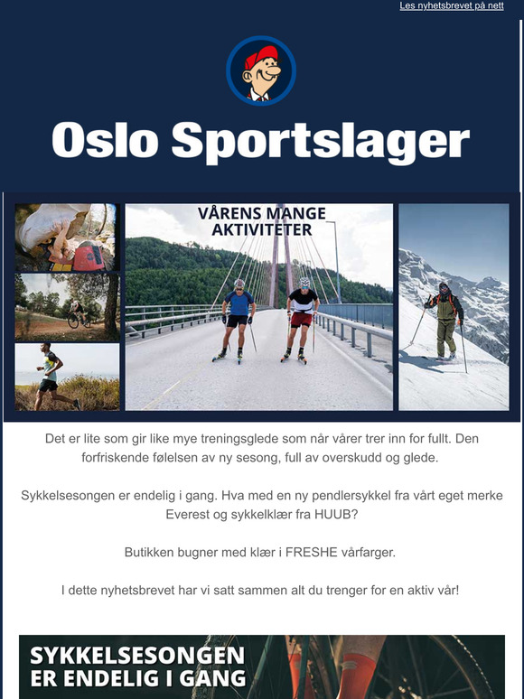 Oslo Sportslager: Alt Du Trenger Til En Aktiv Vr | Milled