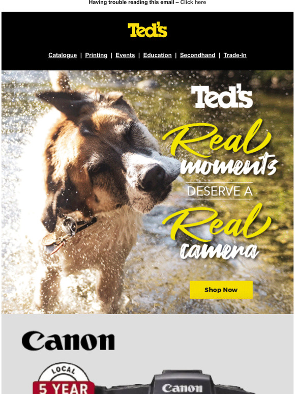 Ted's Cameras Ted's Massive May Catalogue Out Now! Milled