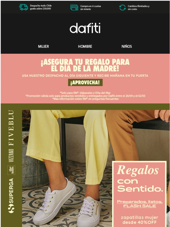 Dafiti: Solo por hoy! Zapatillas hasta 40%OFF. Adidas, DC, Lacoste, C1rca y  ms. | Milled
