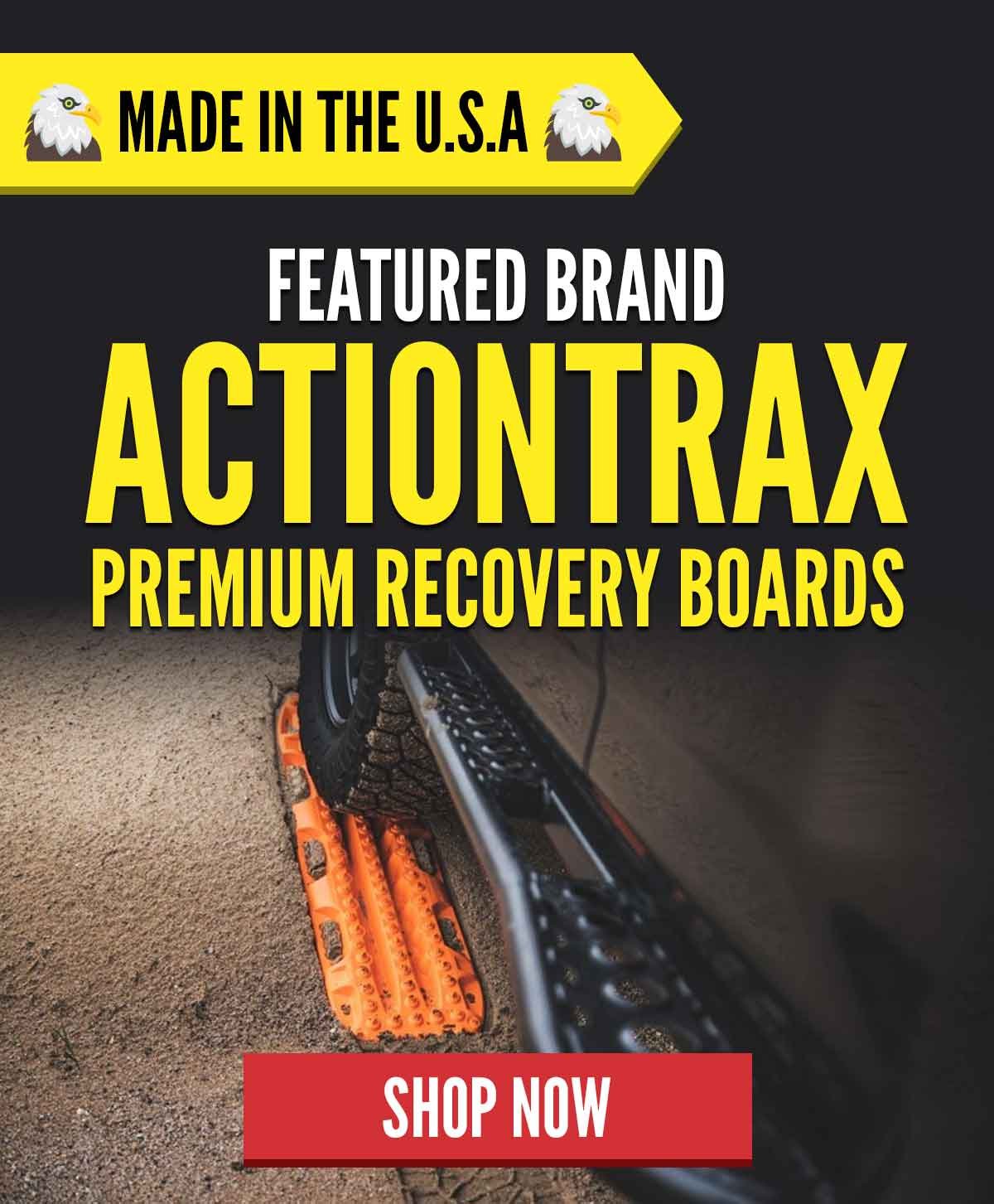 FEATURED BRAND  - ActionTrax Premium Recovery Boards 