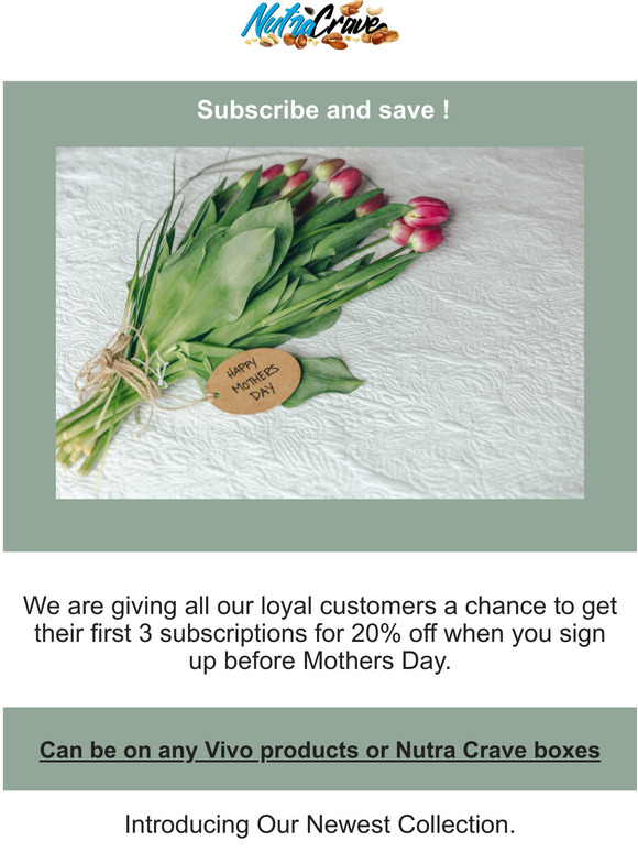 Don't miss out this Mothers Day!!