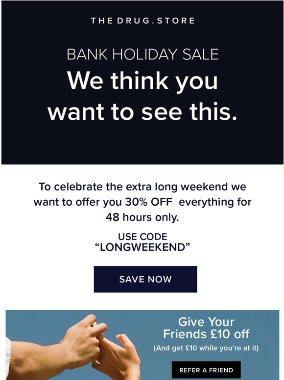  30% off you favourite products