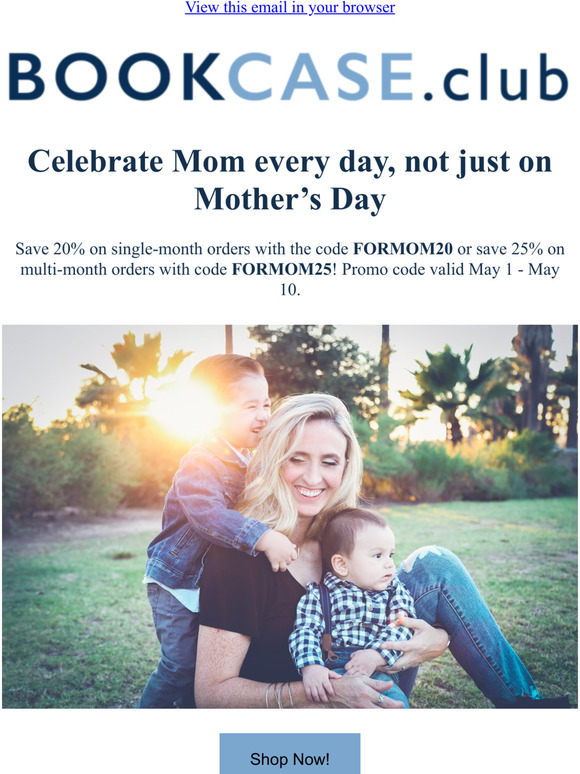 Love Mom and Love to Save? Up to 25% Off Subscriptions