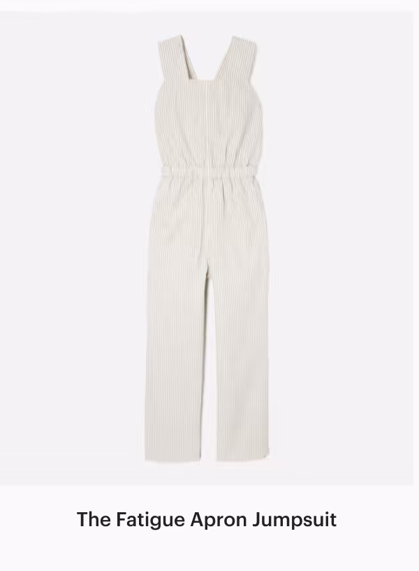The Fatigue Apron Jumpsuit