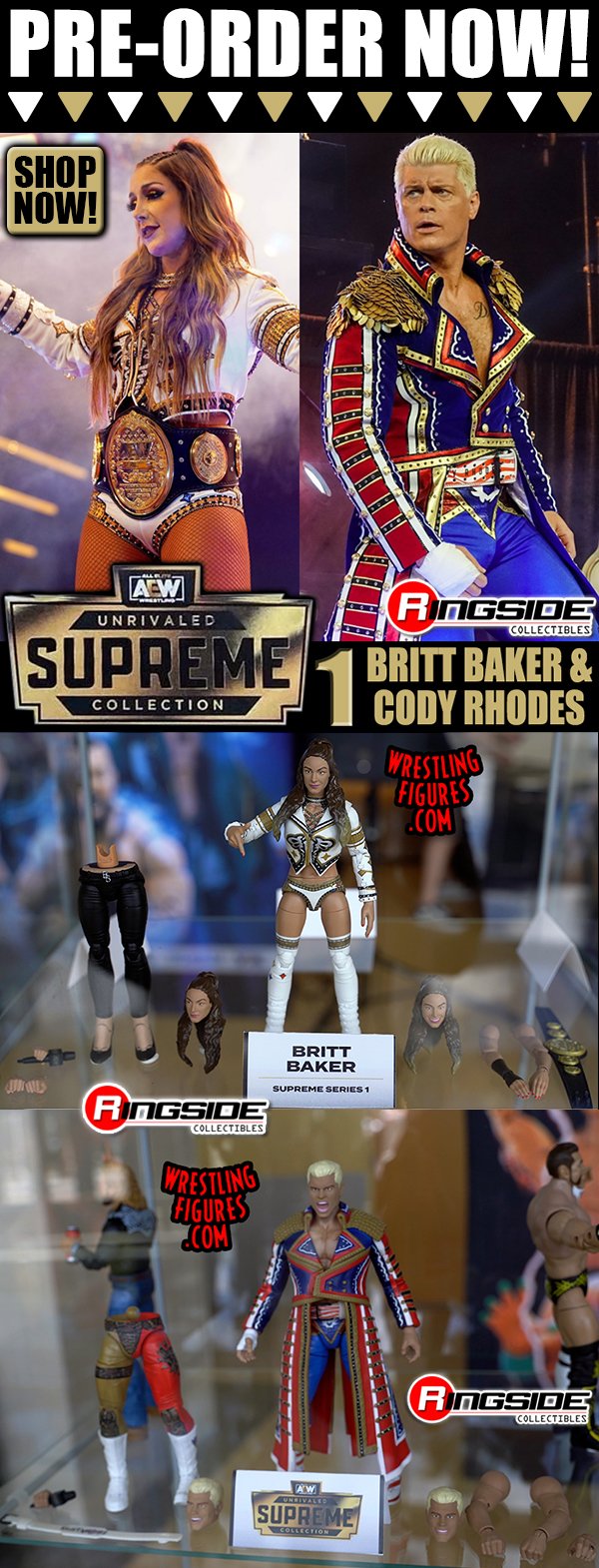 Ringside Collectibles: Pre-Order AEW Supreme Collection 1 Now!