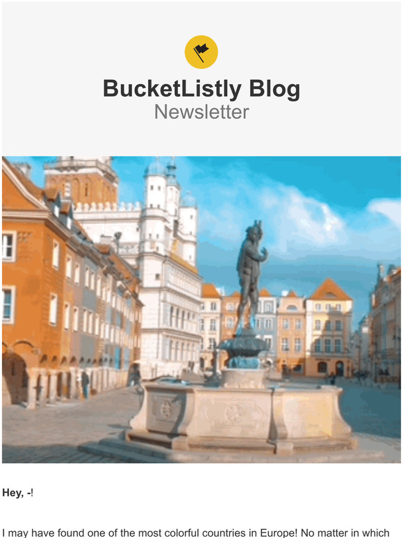This Is The Most Colorful Country in Europe