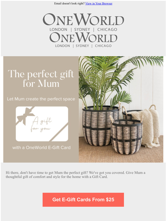 Treat your mum with special gift she'll love!