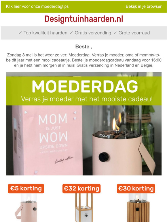 MOEDERDAG  | Heb jij al een mooi cadeautje in huis?