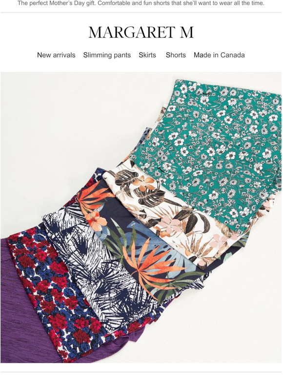 New Shorts! The perfect mother's day gift.