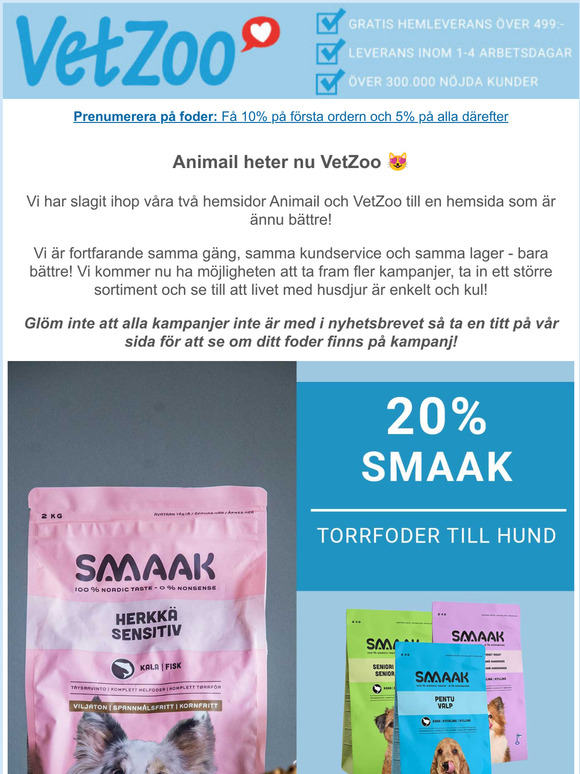 Missa inte dessa kampanjer p VetZoo 
