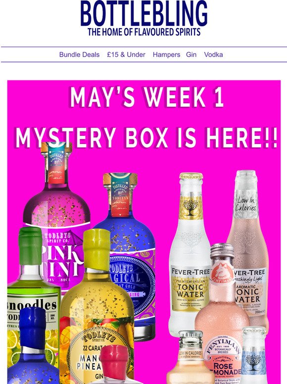 MAY'S MYSTERY BOX WEEK 1