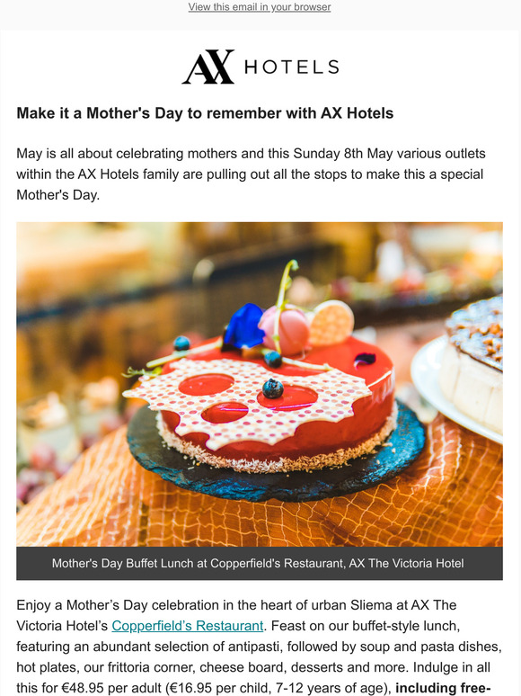 Treat her to the very best this Mothers Day