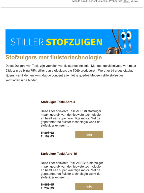 Stiller stofzuigen: stofzuigers met fluistertechnologie
