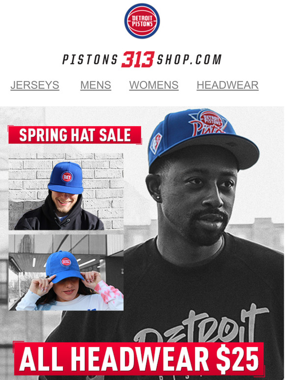 Hat  Pistons 313 Shop