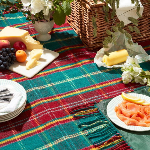 Tartan Waterproof Picnic Blanket