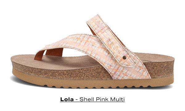 Lola - Shell Pink Multi