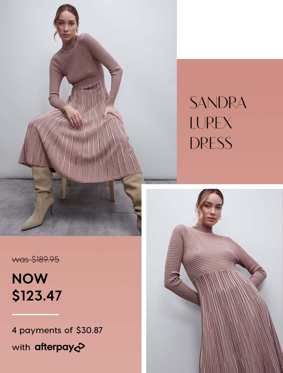 Sandra Lurex Dress