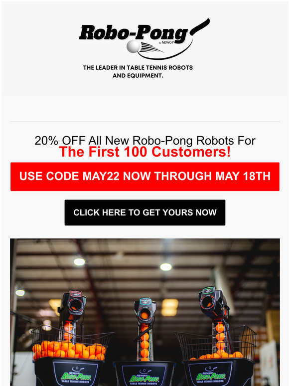 20% OFF For The First 100 Customers