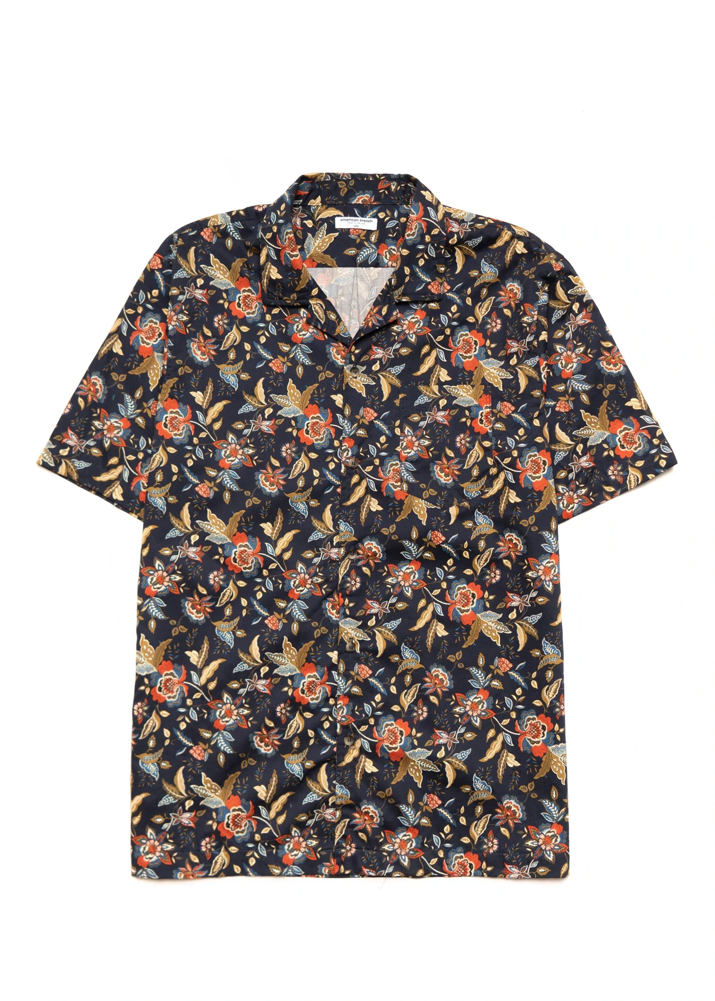 Image of Cotton Floral Button Up