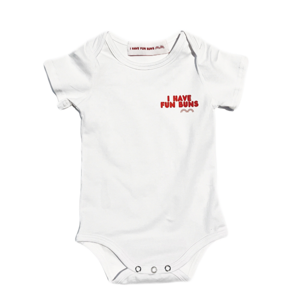 "I HAVE FUN BUNS" Baby and Toddler Onsie