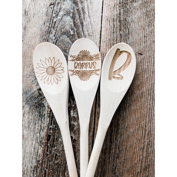 Personalized Wooden Spoons | Set of 3
