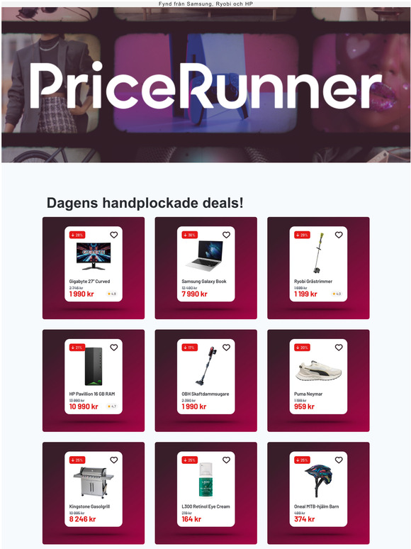  Dagens deals | -29% p grstrimmer | Rea p gaming
