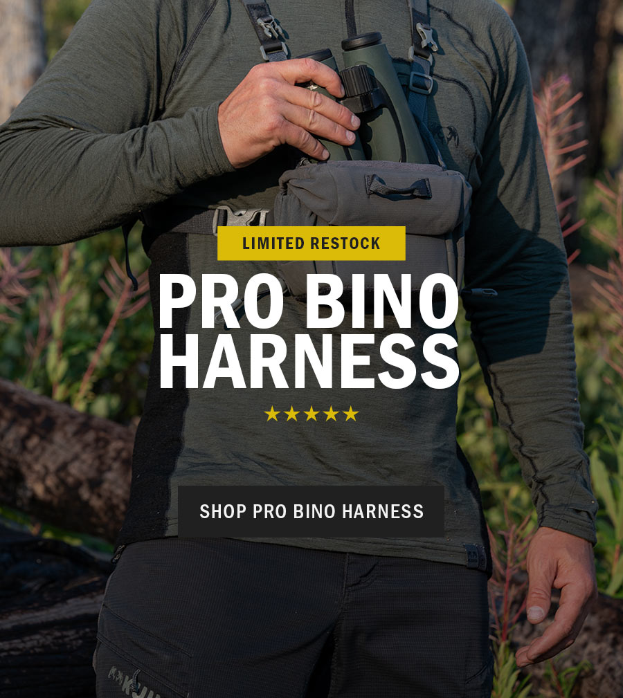 KUIU KUIU's PRO Bino Harness The Premier Optics Storing Solution Milled