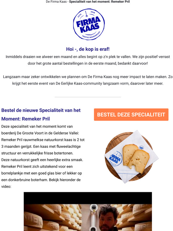 Nieuwe specialiteit in ons assortiment!