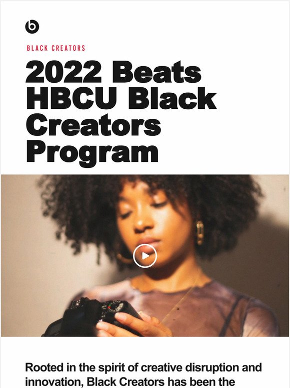 2022 Beats Black Creators Program