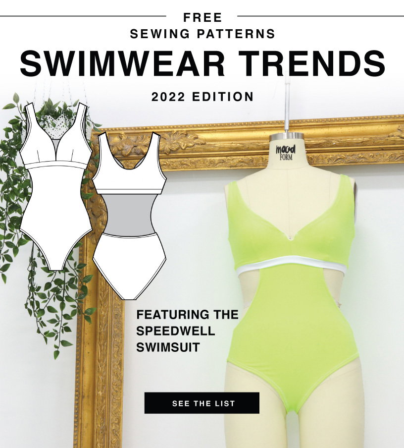 Free Sewing Patterns for 2022's Swimwear Trends