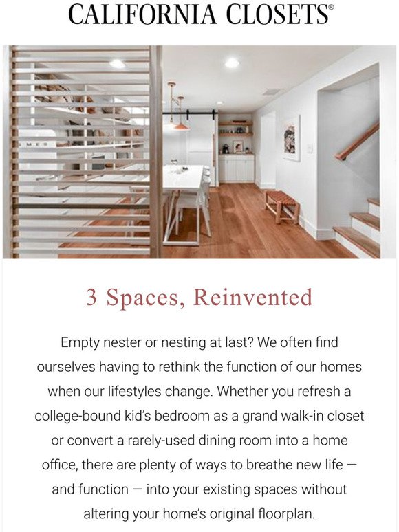 Former spaces reimagined