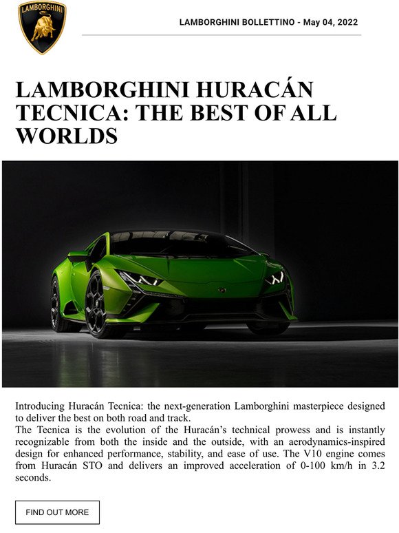 Lamborghini Huracn Tecnica: the Best OF All Worlds