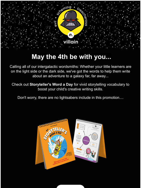 May the Fourth Be With You! 