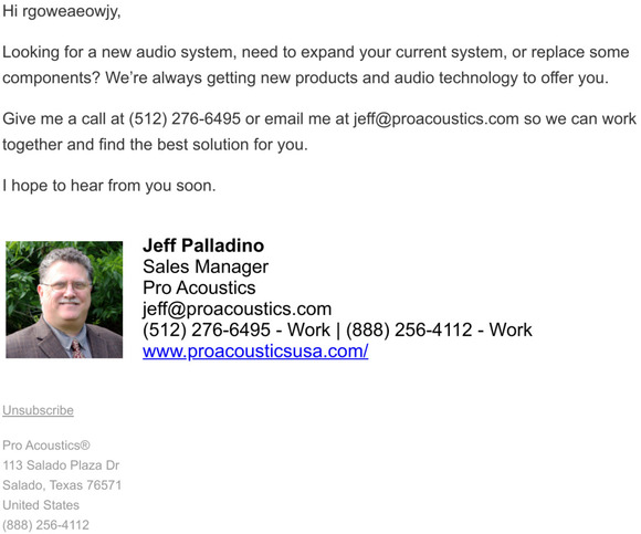 Hi -Looking for a new solution?