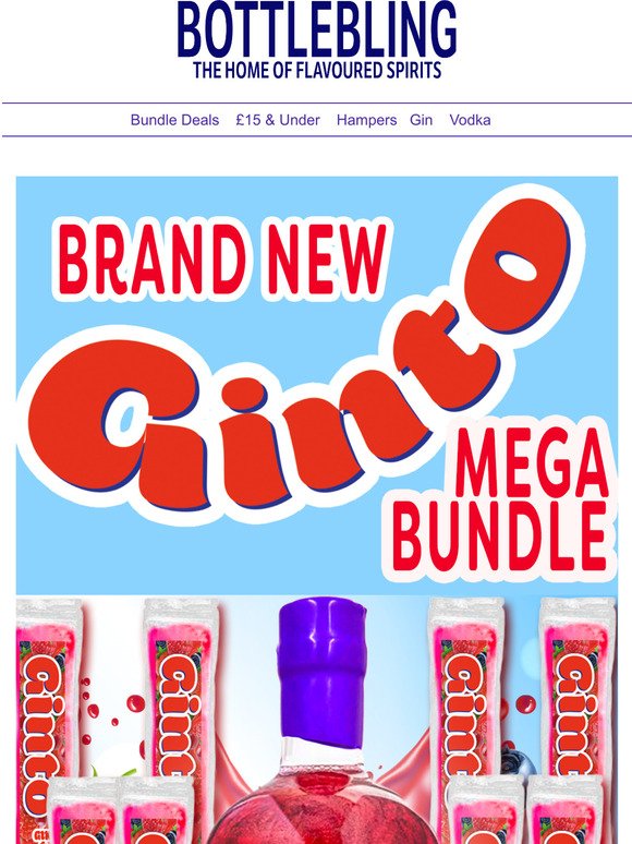 Ginto Gin & Ice Pops MEGA DEAL