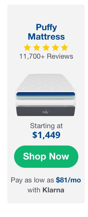 Puffy Mattress. Starting at $1,449. Shop Now.
