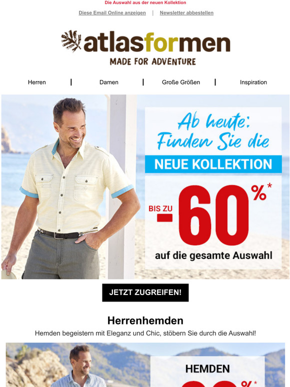 Atlas For Men Entdecken Sie die neue Kollektion Milled