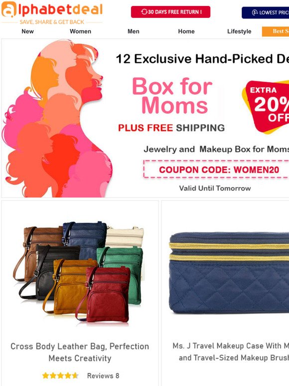 Exclusive Hand-Picked Deals for Mom's