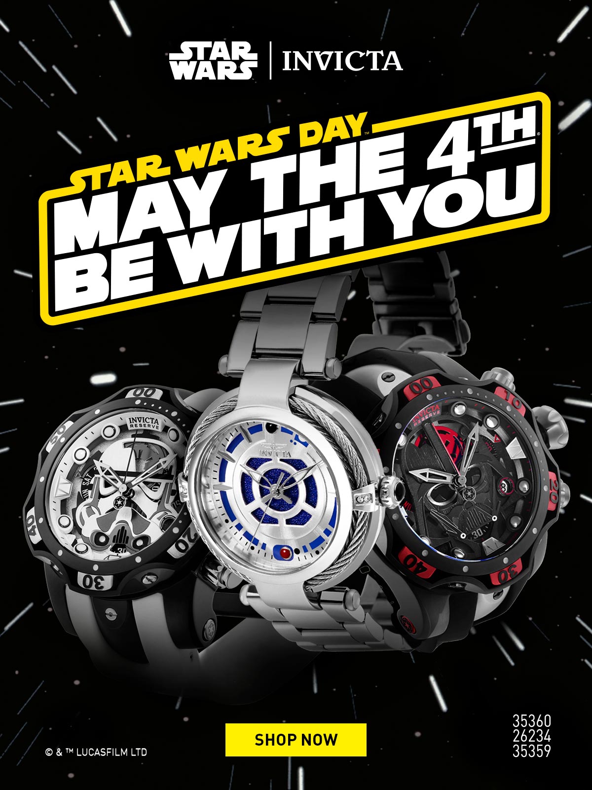 Invicta Stores The Best Deals In The Galaxy Milled