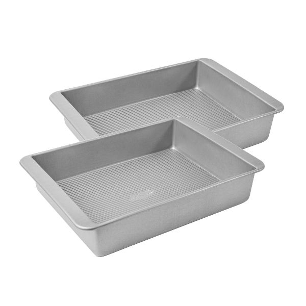 USA Pan Seamless Half Sheet Pan & Rack Set