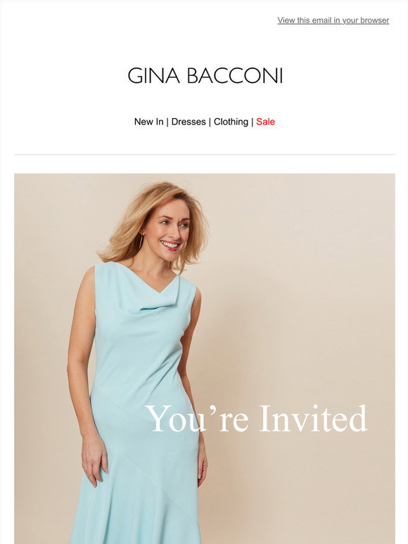 Gina Bacconi: The Dress And Jacket Edit 
