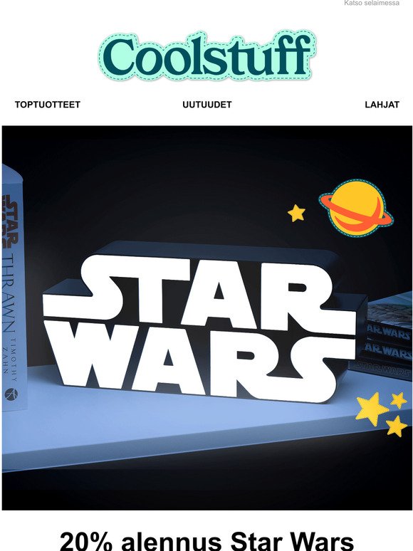 May the 4th be with you - 20 % alennus Star Wars