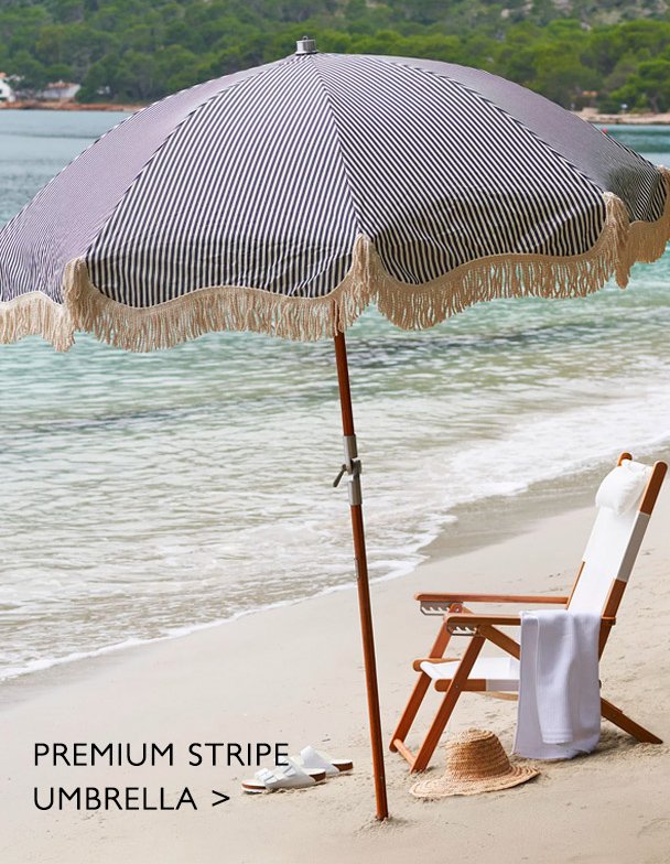 Premium stripe umbrella