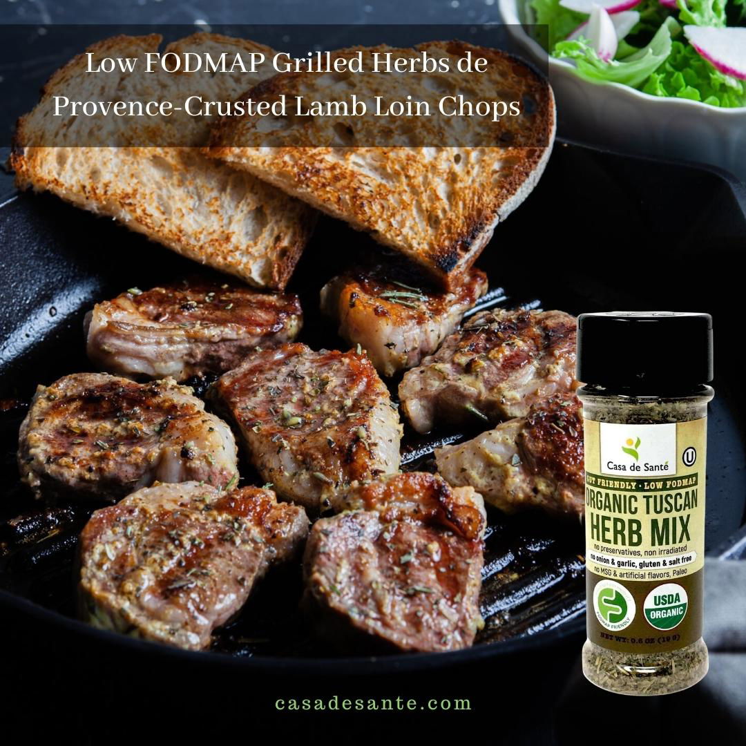 Organic Low Fodmap Certified Paleo seasoning|no Onion No Garlic, Gluten-Free