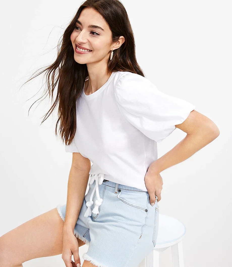 Bubble Sleeve Tee