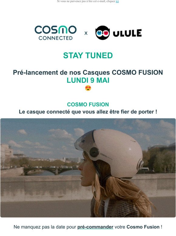 Cosmo Connected - Cosmo Fusion Premium - Casque …