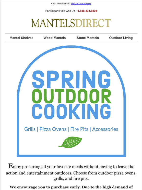 Gear up for Spring & Summer BBQs!